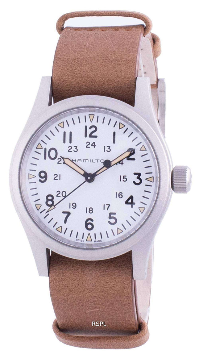 Hamilton Khaki Field White Dial Automatic H69439511 Reloj para hombre