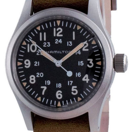 Hamilton Khaki Field Black Dial Mechanical H69439531 Reloj para hombre