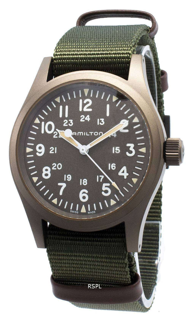 Reloj Hamilton Khaki Field H69449961 Power Reserve automático para hombre