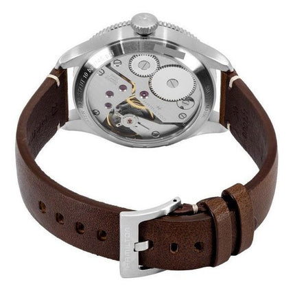 Reloj para hombre Hamilton Khaki Aviation Pilot Pioneer con esfera negra mecánica H76719530 100M