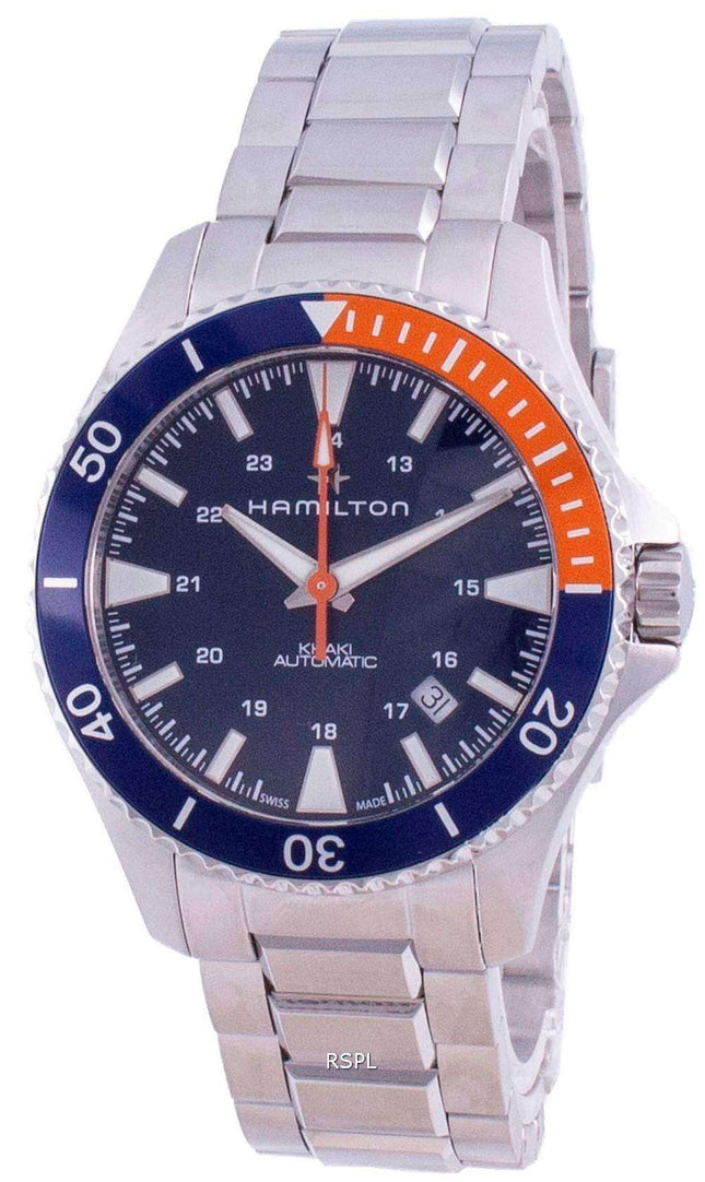 Hamilton Khaki Navy Scuba Automatic H82365141 100M Reloj para hombre