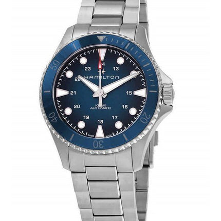 Reloj para hombre Hamilton Khaki Navy Scuba de acero inoxidable con esfera azul y automático H82505140 300M