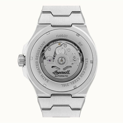 Reloj automático Ingersoll Catalina I14601 para hombre, de acero inoxidable y esfera turquesa