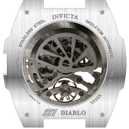 Invicta S1 Rally JM Edición limitada Silicona Esqueleto Dial Automático 43511 Reloj para hombre