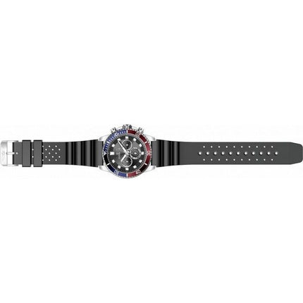 Reloj para hombre Invicta Pro Diver cronógrafo con correa de silicona y esfera negra de cuarzo 46119