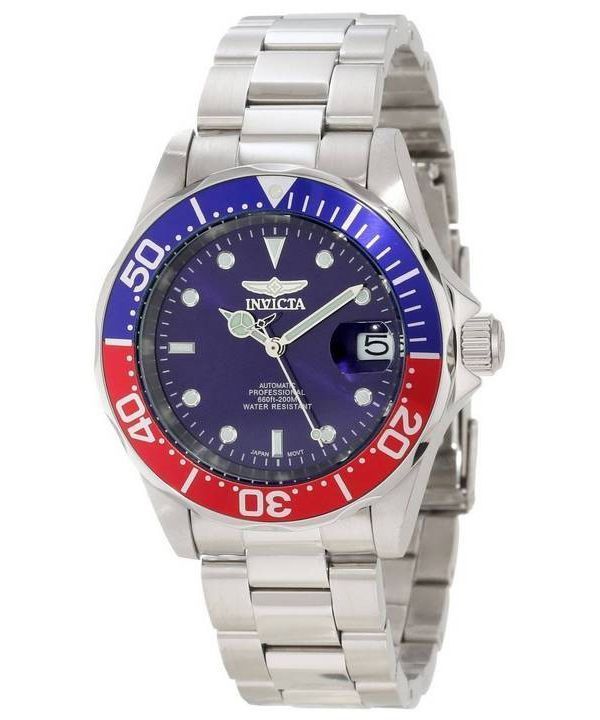 Invicta Pro Diver Automatic 300M Blue Dial 5053 Reloj para hombre