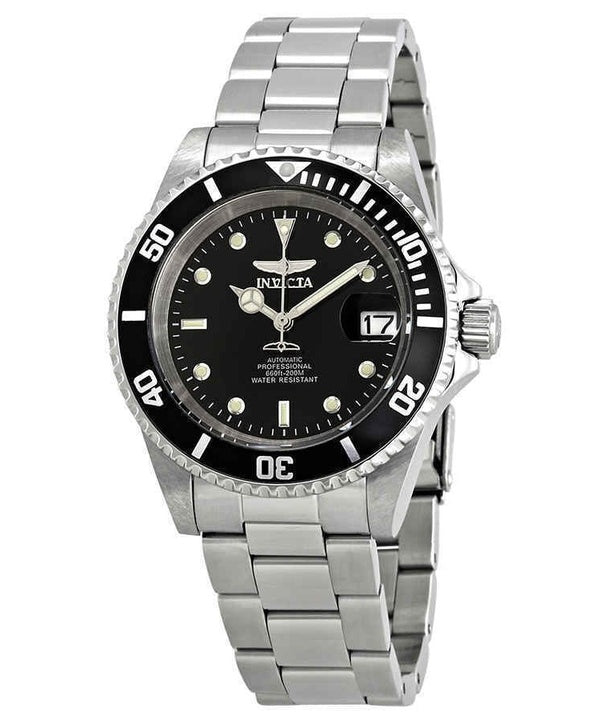 Reloj para hombre Invicta Automatic Pro Diver 200M con esfera negra 8926OB