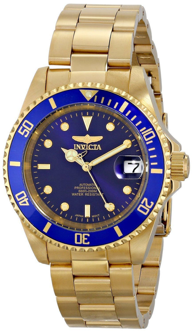 Reloj para hombre Invicta Automatic Pro Diver 200M con esfera azul 8930OB