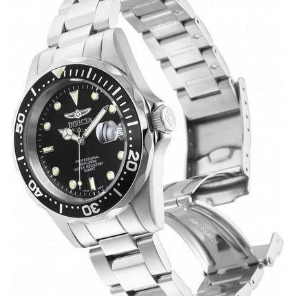 Invicta Pro Diver 200M cuarzo negro dial 8932 reloj de caballero