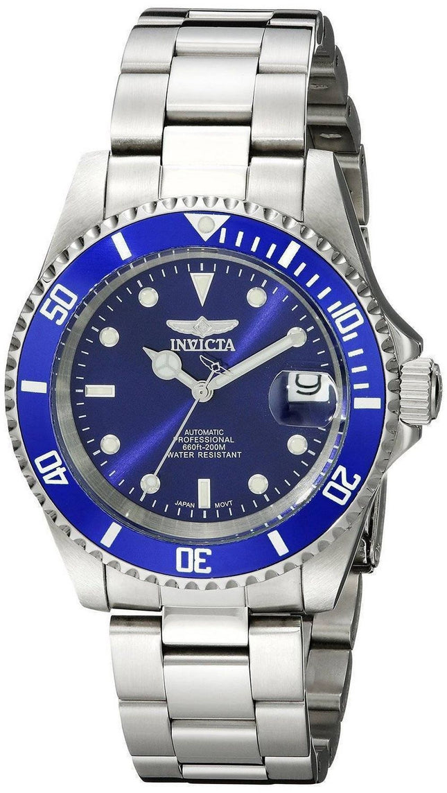 Reloj para hombre Invicta Automatic Pro Diver 200M con esfera azul 9094OB