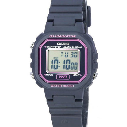 Reloj Casio POP Digital con esfera negra de cuarzo LA-20WH-8A LA20WH-8 para mujer