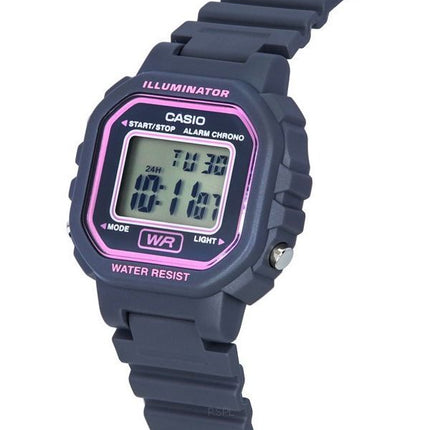 Reloj Casio POP Digital con esfera negra de cuarzo LA-20WH-8A LA20WH-8 para mujer