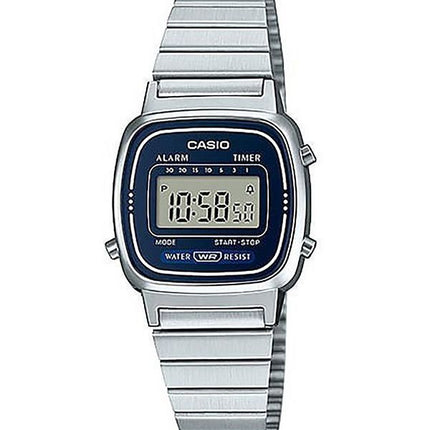 Reloj Casio despertador Digital LA-670WA-2D de la mujer