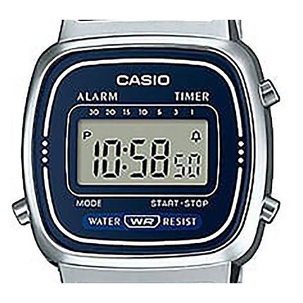 Reloj Casio despertador Digital LA-670WA-2D de la mujer