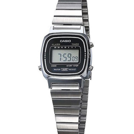 Reloj Casio Digital Classic alarma temporizador LA670WA-1DF LA670WA-1 de las mujeres