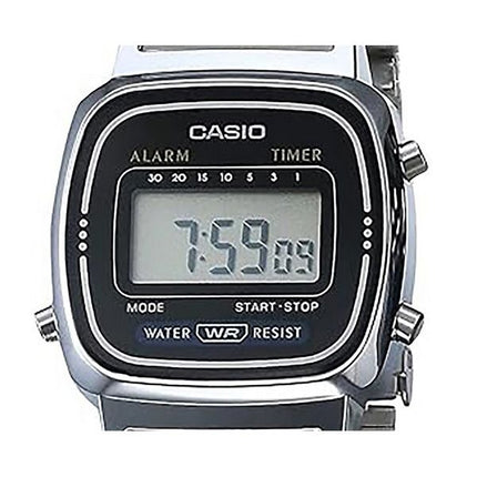 Reloj Casio Digital Classic alarma temporizador LA670WA-1DF LA670WA-1 de las mujeres