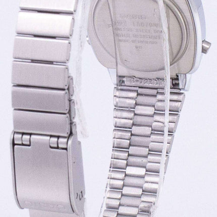 Reloj Casio Digital acero inoxidable alarma temporizador LA670WA-7DF LA670WA-7 mujeres