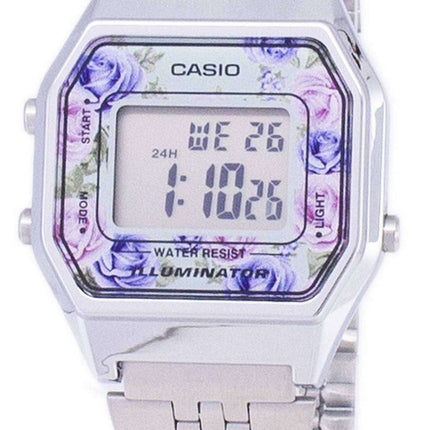 Reloj juvenil Casio Vintage iluminador cuarzo Digital LA680WA C - 2 mujeres