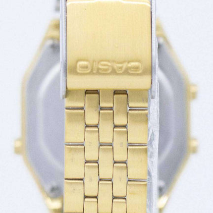 Reloj Casio Digital cuarzo acero inoxidable iluminador LA680WGA-9DF 9 LA680WGA de las mujeres