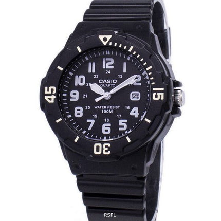 Casio Enticer analógico Dial negro LRW-200H-1BVDF LRW-200H-1BV reloj de mujeres