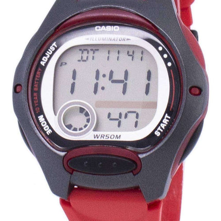 Casio Digital deportes iluminador LW-200-4AVDF reloj de mujeres