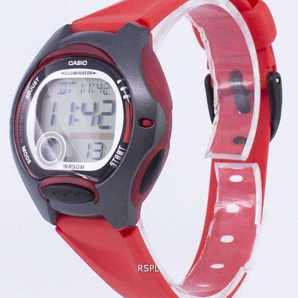 Casio Digital deportes iluminador LW-200-4AVDF reloj de mujeres