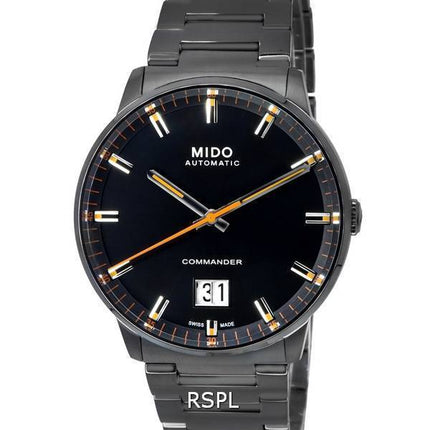 Mido Commander Big Date esfera negra automático M021.626.33.051.00 M0216263305100 Watch de Men es