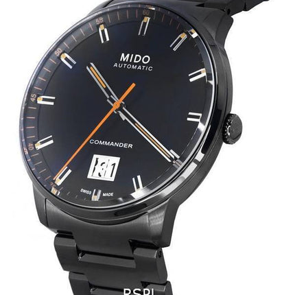 Mido Commander Big Date esfera negra automático M021.626.33.051.00 M0216263305100 Watch de Men es