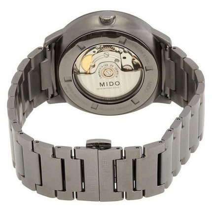 Reloj para hombre Mido Commander Big Date de acero inoxidable con esfera antracita automático M021.626.33.061.00