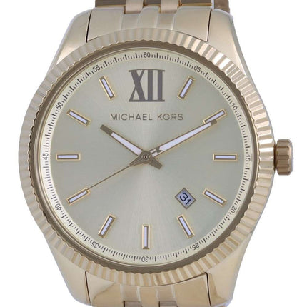 Michael Kors Lexington Gold Dial Quartz MK8857 Reloj para hombre