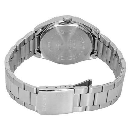 Relojes Casio estándar analógico de acero inoxidable con esfera blanca y cuarzo MTP-1302D-7B para hombre