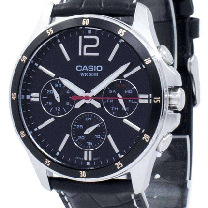 Reloj Casio Enticer cuarzo analógico MTP-1374L-1AV MTP1374L-1AV hombre