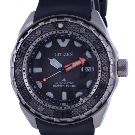 Citizen Promaster Marine Titanio Negro Dial Automático Diver's NB6004-08E 200M Reloj para hombre