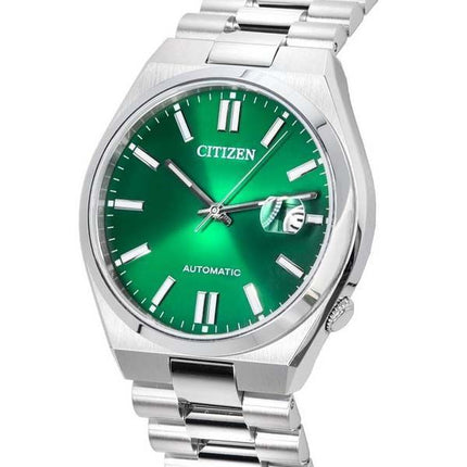 Reloj Citizen Tsuyosa de acero inoxidable con esfera verde automático NJ0150-81X para hombre