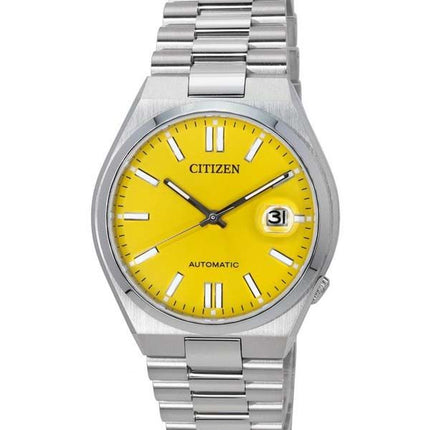 Reloj Citizen Tsuyosa de acero inoxidable con esfera naranja automí¡tico NJ0150-81Z para hombre