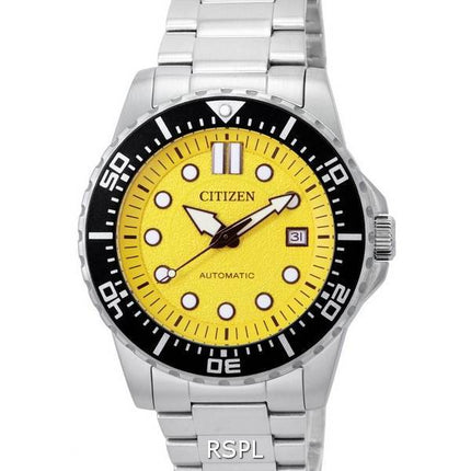 Reloj Citizen Urban Mechanical Yellow Dial Automatic NJ0170-83Z 100M para hombre