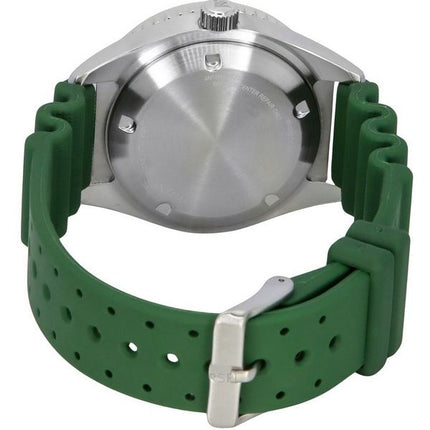 Reloj automático Citizen Promaster para hombre, correa de poliuretano, esfera verde, NY0121-09X, 200 m