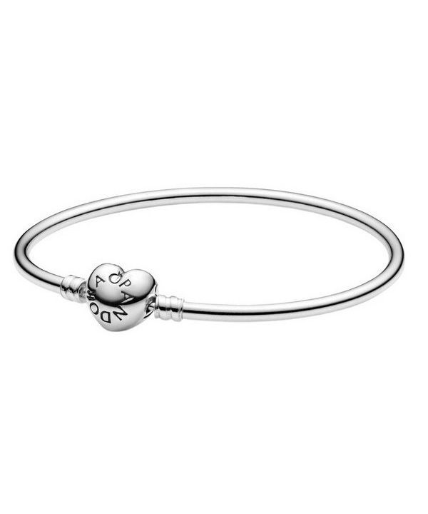 Pulsera Pandora Moments con cierre de corazón 596268-17 para mujer