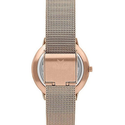 Morellato 1930 Just Time Rose Gold Silver Dial Quartz R0153161504 Women's Watch With Free Bracelet