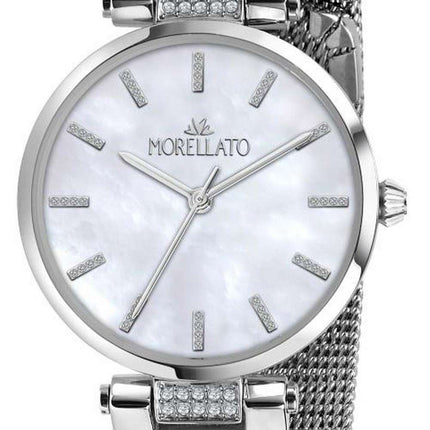 Morellato Shine Mother Of Pearl Dial acero inoxidable cuarzo R0153162506 Reloj para mujer