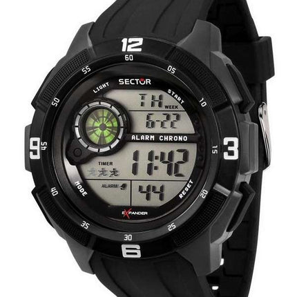 Sector EX-04 Reloj digital de cuarzo con correa de silicona R3251535001 para hombre