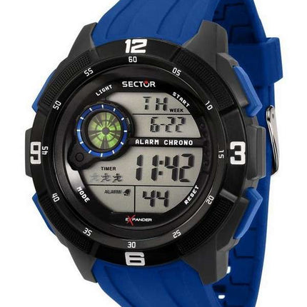 Sector EX-04 Reloj digital de cuarzo con correa de silicona R3251535002 para hombre