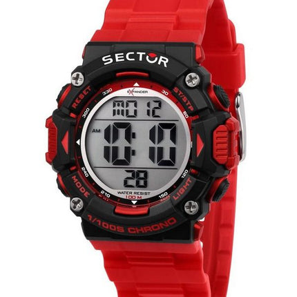 Sector EX-32 Digital Red Polyurethane Strap Quartz R3251544002 100M Men's Watch