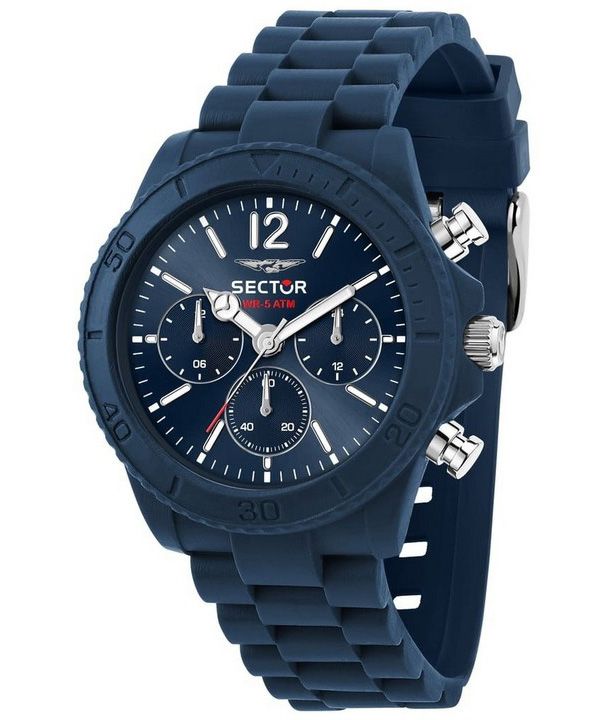 Sector Diver Multifunction Stainless Steel Blue Dial Quartz R3251549002 Men's Watch