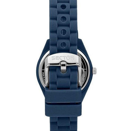 Sector Diver Just Time Plastic Strap Blue Dial Quartz R3251549007 Men's Watch