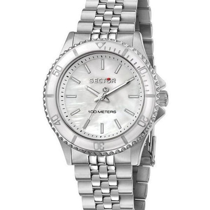 Sector 230 Just Time Stainless Steel Mother Of Pearl Dial Quartz R3253161527 100M Women's Watch