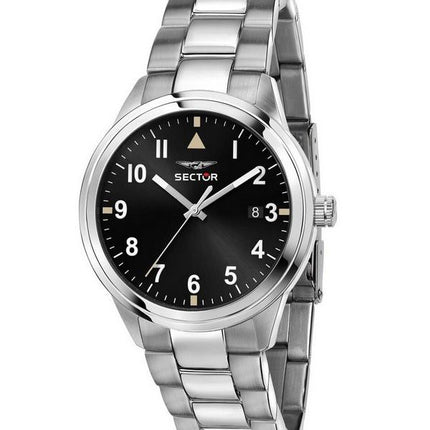 Sector 670 Date And Time Stainless Steel Black Dial Quartz R3253540014 Women's Watch