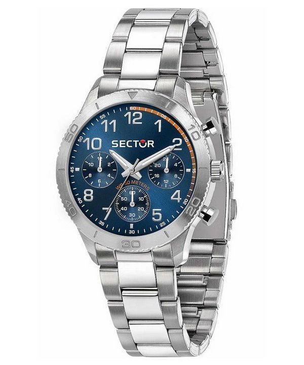 Sector 270 Stainless Steel Multifunction Blue Dial Quartz R3253578018 Men's Watch