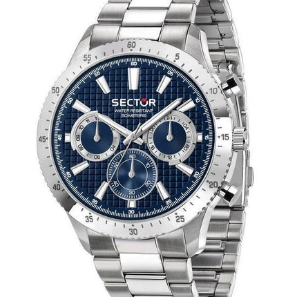 Sector 270 Multifunction Stainless Steel Blue Dial Quartz R3253578022 Men's Watch