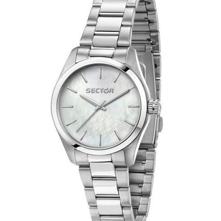 Sector 270 Just Time Stainless Steel Mother Of Pearl Dial Quartz R3253578510 Women's Watch